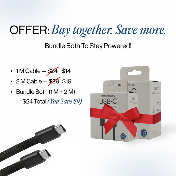 Spotfinders 2.0 Type C to Type C cable