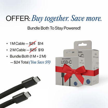 Spotfinders 2.0 Type C to Type C cable